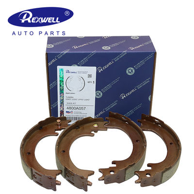 سیستم ترمز اتومبیل قطعات معدنی فیبر کربن سرامیک درام عقب کفش ترمز 4800A057 برای MITSUBISHI PAJERO L200