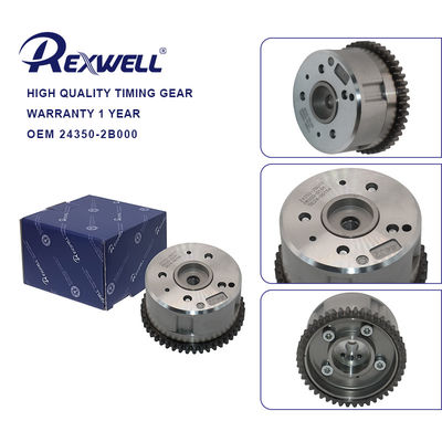 جدید 24350-2B000 24350-2B010 قطب چرخ دار چرخ دار قابل تغییر زمان بند VVT Sprocket برای هیوندای کیا Soul G4FC Kit Timing Chain