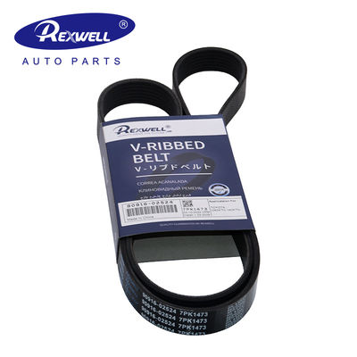 1KD-FTV فن آلترناتور موتور دیزل V-Ribbed Belt 7PK147 90916-02524 5 برای تویوتا Hiace Hilux Dyna 2KD