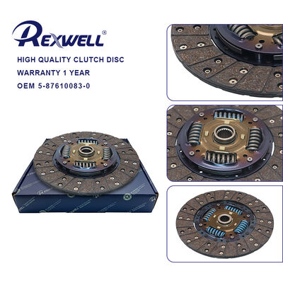 5-87610083-0 8-98080661-0 8-97257124-0 REXWELL دیسک کلاچ 250mm برای ایزوزو تروپر NKR D-max TFR TFS 4JB1T 4HK1 4JH1